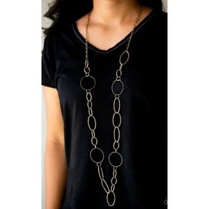 All of the Rings Copper Necklace & Earring Set